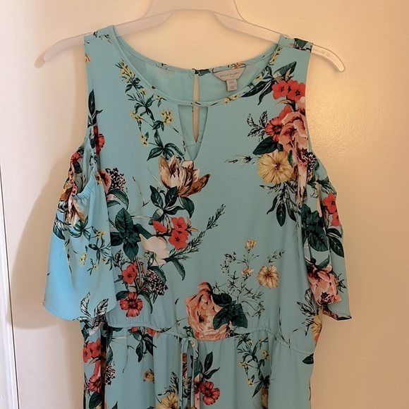 Belle Sky Hi Low floral dress - Picture 7 of 9